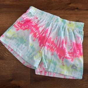 RBX tie dyed athletic shorts in size 7/8